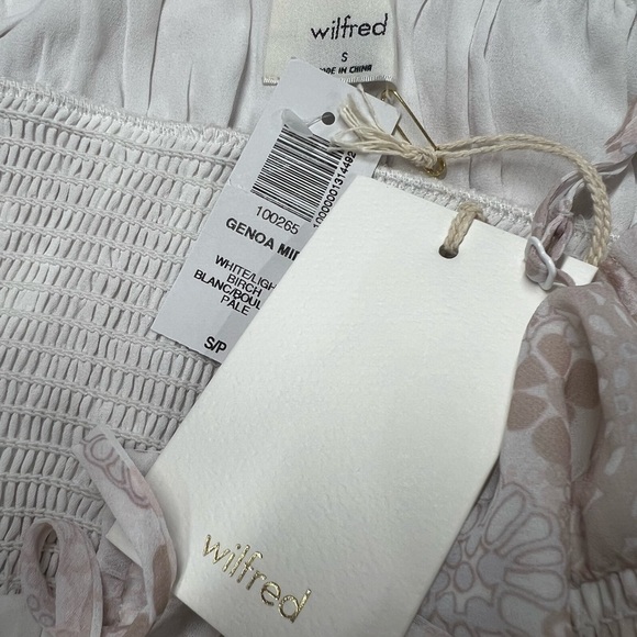 NWT WILFRED Genoa Midi Dress Light Birch S - Picture 10 of 12